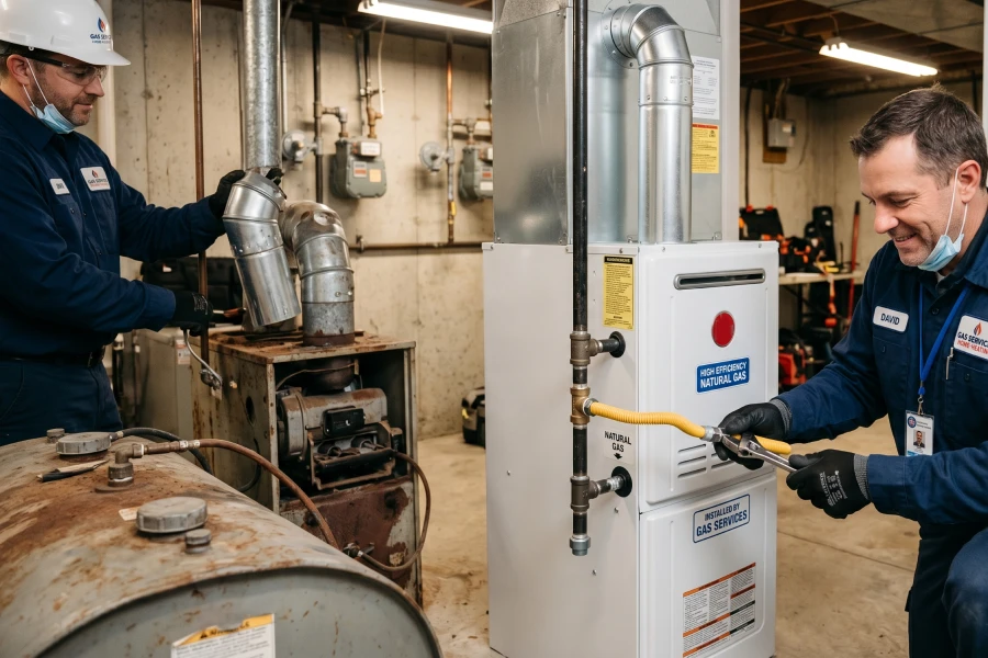 Oil to Gas Conversions Service